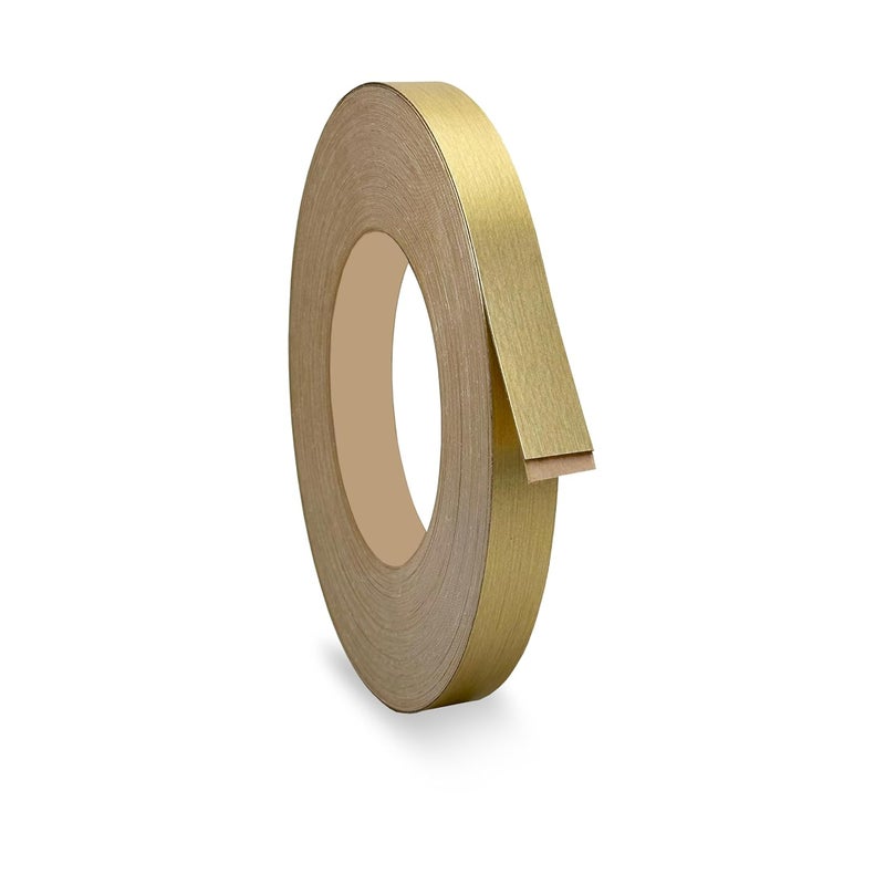 LEAFLEX شريط حواف لاصق من الذهب المصقول 5/8 بوصة × 25 قدم PVC - Image 1